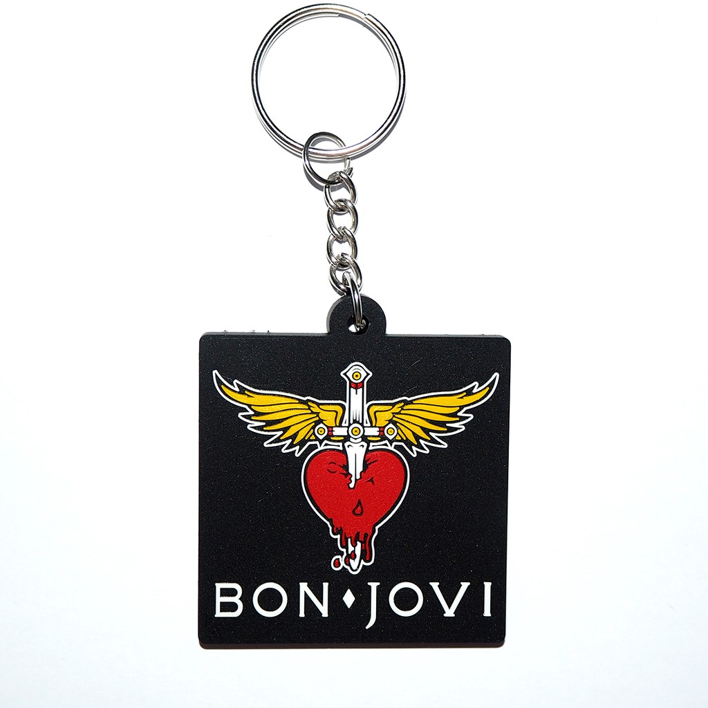 พวงกุญแจยาง-bon-jovi-บอน-โจวี่