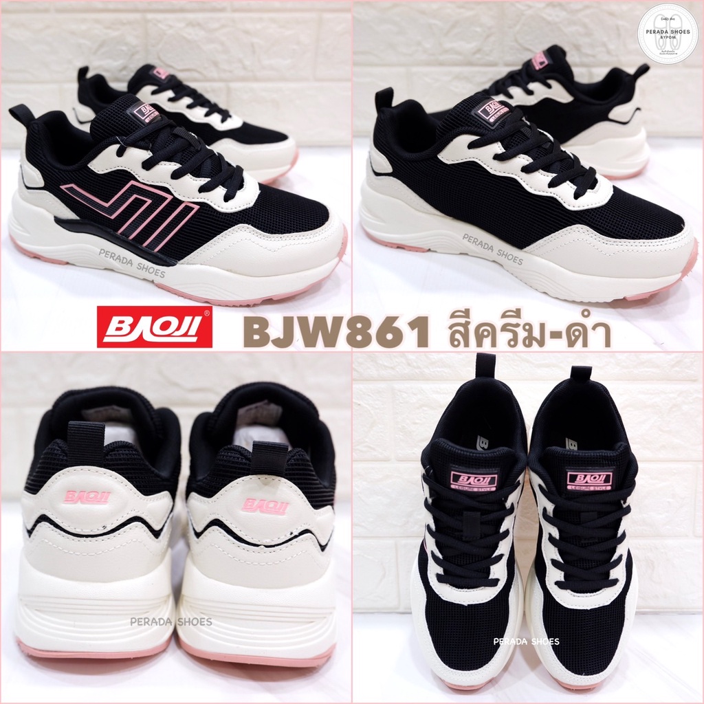 ภาพสินค้าBaoji แท้ % พร้อมส่ง รองเท้าผ้าใบรุ่น BJW748 / BJW779 / BJW861 ไซส์ 37-41 จากร้าน pompoppluem บน Shopee ภาพที่ 1