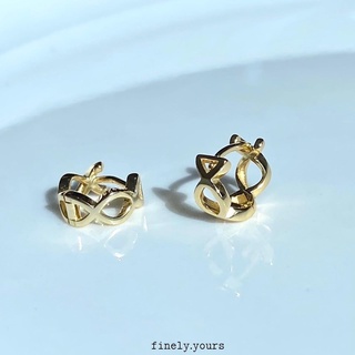 finely.yours 925 Stering Silver Jewelry| ต่างหูห่วงเงินแท้ ลายเกลียว // Mermaid Tail Hoop Earrings