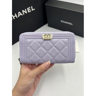 New chanel zippy medium wallet HL31 หน้าบอย Fullbox