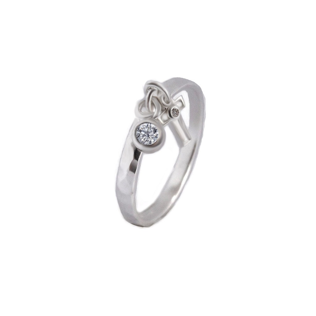 finejewelthai-แหวนเพชร-แหวนเงินแท้-เพชรสังเคราะห์-diamond-cz-silver925-ring-r1228cz-2