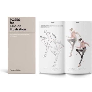 Poses for Fashion Illustration - Womens Edition (Card Box) /anglais