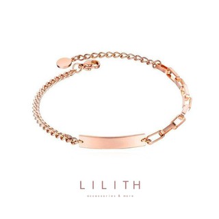 ภาพหน้าปกสินค้าLilith Stainless Chain bracelet ที่เกี่ยวข้อง