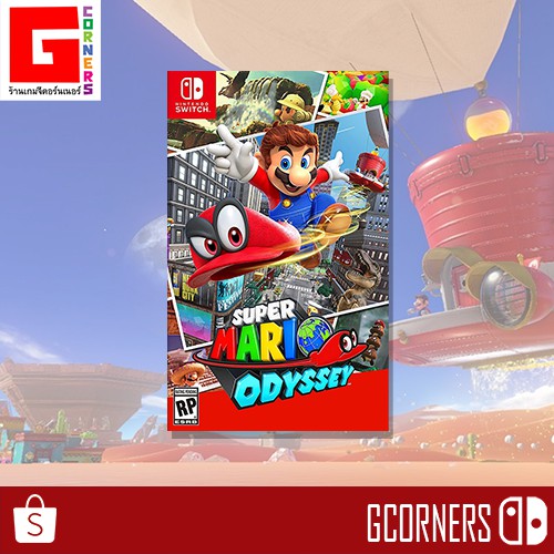 ภาพหน้าปกสินค้าNintendo Switch : เกม Super Mario Odyssey ( ENG ) จากร้าน gcorners บน Shopee