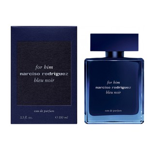 (EDP) NARCISO RODRIGUEZ Bleu Noir For Him EDP 100 ml. กล่องซีล ป้ายคิงพาวเวอร์