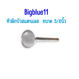 BIGBLUE หัวฝักบัวสแตลเลส -หัวฝักบัวรดน้ำ  -หัวฝักบัวสังกะสี  ขนาด 3/4"