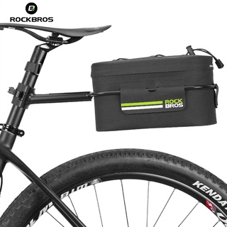 Rockbros กระเป๋าจักรยาน พร้อมตัวยึด กันน้ํา กระเป๋าจักรยาน MTB สะท้อนแสง พับ จักรยาน กระเป๋าเดินทาง อุปกรณ์จักรยาน