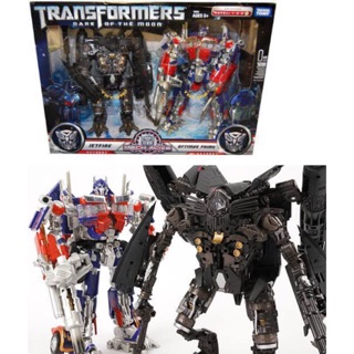 Transformers Dark Of The Moon 10 Inch Action Figure Leader Class - Jetfire & Optimus Prime