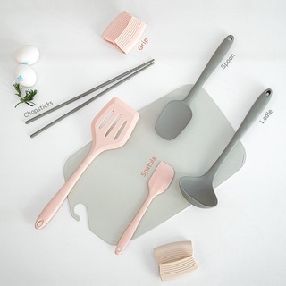 [DiaryTools] พร้อมส่ง❗️MYTEM DONO Silicone Kitchen Tools ชุดเครื่องครัวซิลิโคน