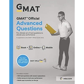 หนังสือภาษาอังกฤษ GMAT Official Advanced Questions 1st Edition