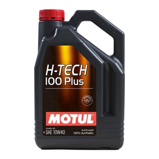 พร้อมจัดส่ง“ 🚛 Motul H-Tech 100 Plus 100% synthetic 10W-40 น้ำมันเครื่องสังเคราะห์ 4 ลิตร