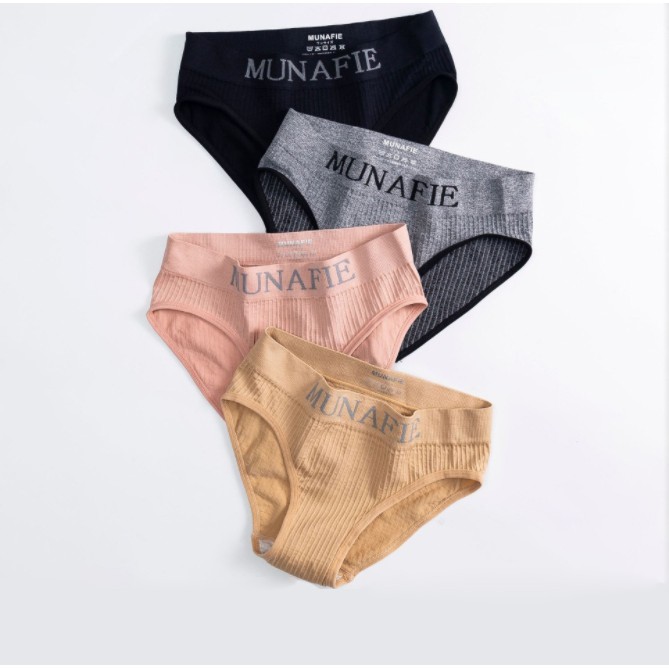 สินค้าพร้อมส่งจากไทย-angle-bra-n541-กางเกงใน-new-munafie-รุ่นใหม่-ใส่สบาย-ไม่อึดอัด-ผ้านุ่มมีถุงซิป