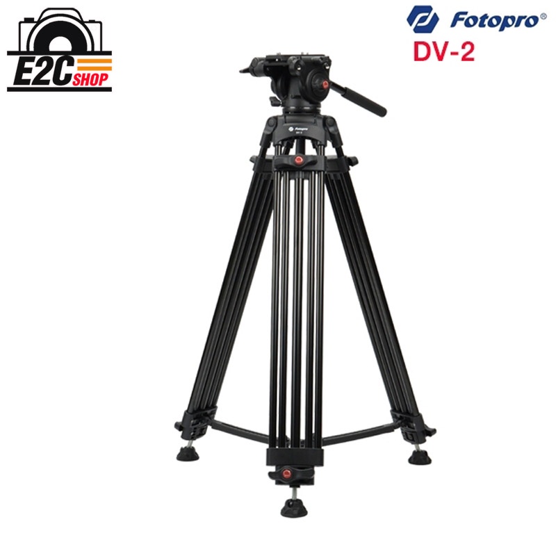 fotopro-dv2-tripod-kit-ขาตั้งวีดีโอ-รับน้ำหนัก-8-กก