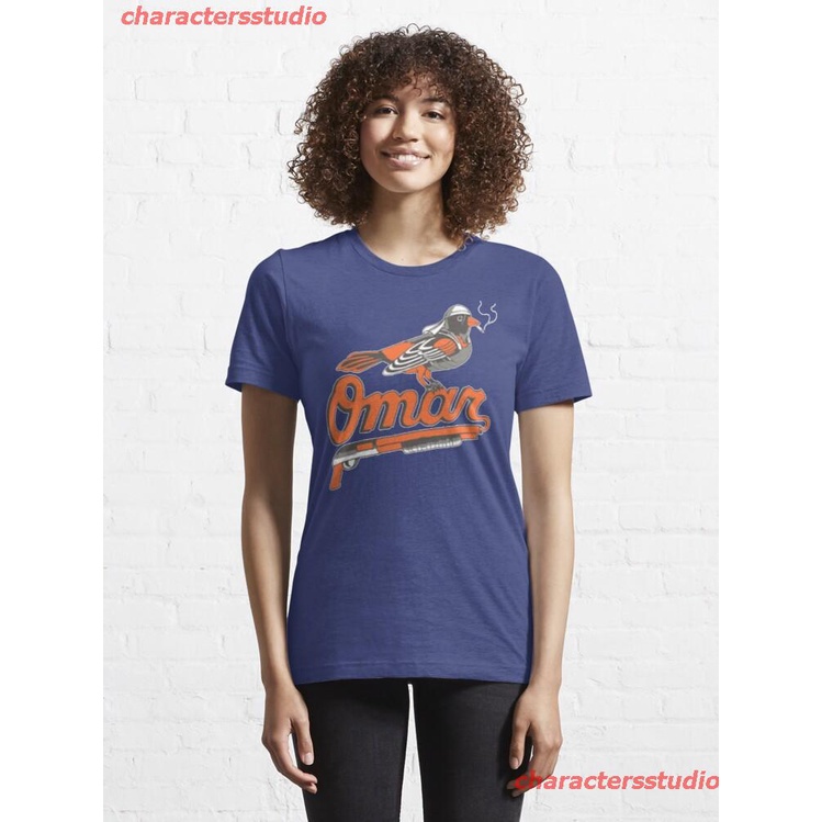 charactersstudio-omar-the-wire-baltimore-oriole-t-shirt-essential-t-shirt-discount-2022