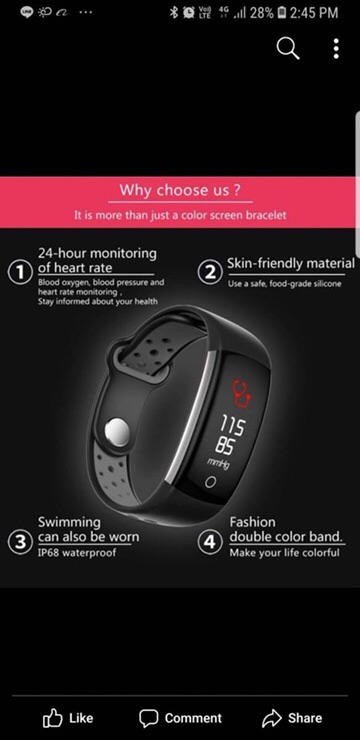 q6-smart-bracelet-นาฬิกาออกกำลังกาย-fitness-tracker