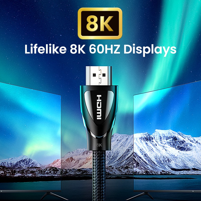 ภาพหน้าปกสินค้าUGREEN สายแปลงสัญญาณ hdmi 2.1 8k/ 60hz 4k/120hz 48gbps hdcp 2.2 สําหรับ ps4 จากร้าน ugreen.th บน Shopee