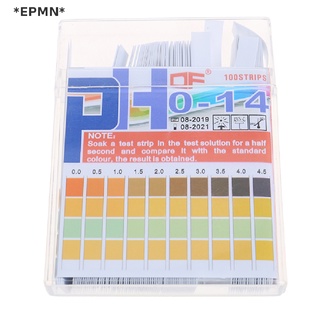 [[EPMN]] แถบกระดาษทดสอบค่า pH แบบเต็มช่วง 0-14 [ขายดี