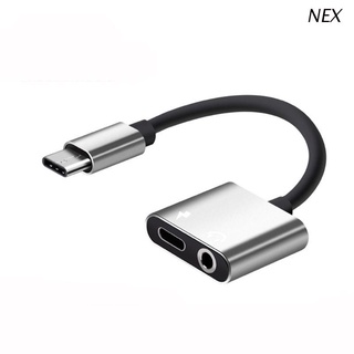 สินค้า Nex อะแดปเตอร์แจ็คหูฟัง Type-C USB C เป็น 3.5 มม. USB 3.1 Type-C OTG
