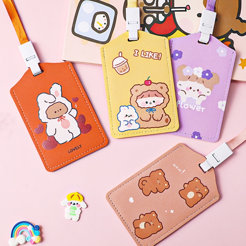 ailigap-กระเป๋าใส่บัตรเครดิต-ลายการ์ตูนน่ารัก