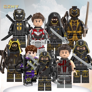 ของเล่นบล็อกตัวต่อ รูป Clint Barton Hawkeye Goliath Ronin เสริมการเรียนรู้เด็ก