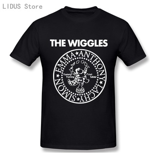 ขายดี!เสื้อยืดลําลอง ผ้าฝ้าย พิมพ์ลาย The Wiggles Presendential Seal แฟชั่นสําหรับผู้ชายS-5XL