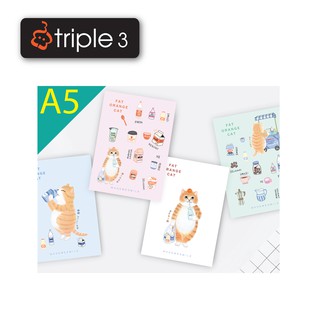 Triple3 สมุดปกอ่อน A5 (NOTEBOOK A5) 1 เล่ม