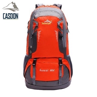 CASDON-กระเป๋าเป้สะพายหลัง Backpack สำหรับนักเดินทาง กันรอยขีดข่วน เช็ดทำความสะอาดง่าย ผ้าโพลีเอสเตอร์ รุ่น HW-8610
