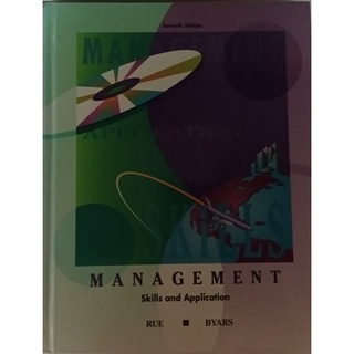 (ภาษาอังกฤษ) Management Skills and Applications (Seventh Edition) *หนังสือหายากมาก ไม่มีวางจำหน่ายแล้ว*