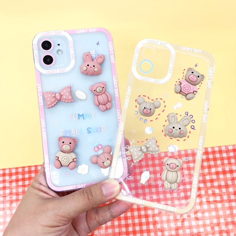 เคส-oppo-a5s-a16-a74-a94-เคสมือถือนิ่มใสกันกล้องดอกไม้-ซิลิโคน-tpu-ติดการ์ตูนน่ารัก