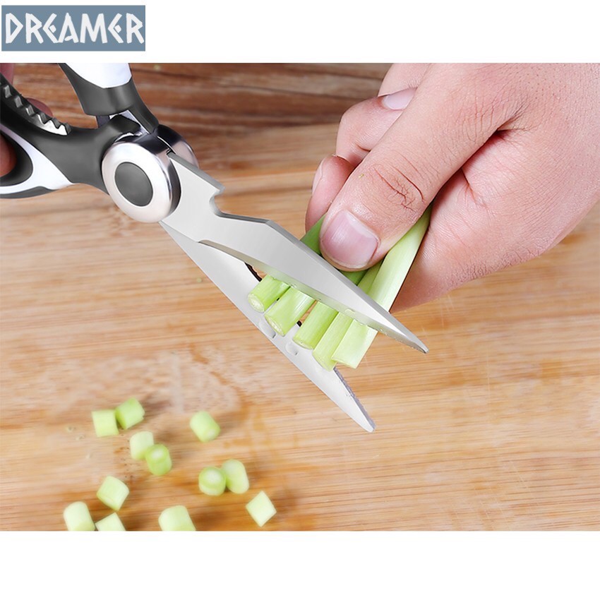 กรรไกรตัดอาหาร-kitchen-scissors-046กรรไกรอเนกประสงค์-สารพัดประโยชน์-จากสแตนเลสอย่างดี-กรรไกรสแตนเลส-กรรไกร