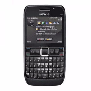 โทรศัพท์มือถือโนเกียปุ่มกด NOKIA E63  ( สีดำ ) 3G/4G รุ่นใหม่2020