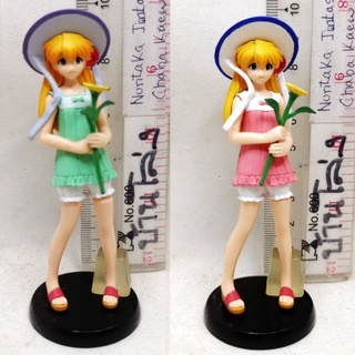 (แท้/มือหนึ่ง) Bandai Neon Genesis Evangelion Miniature 3.5 Figure- Asuka Shikinami Langley อาสึกะ