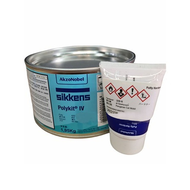 Sikkens Polykit IV สีโป๊ว ชนิดพิเศษ สีเหลือง ขนาด 1.9 Kg. | Shopee Thailand