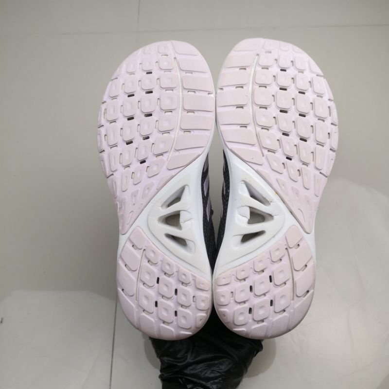 รองเท้าสีดำนวมหนาๆนิ่มๆ-adidasแท้-38-23-5cm-มีตำหนิตามที่นิ้วชี้ในภาพ