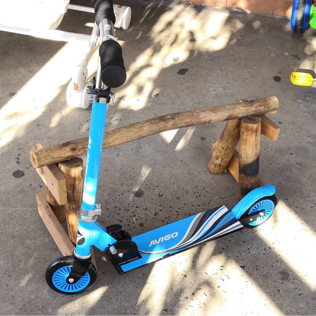 avigo scooter อวิโก สกูตเตอร์ สกูตเต้อร์เด็ก(ฟ้า) Shopee Thailand