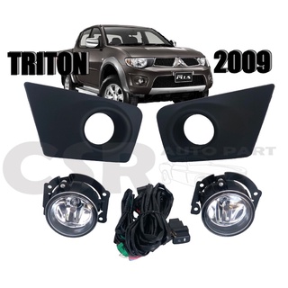 ไฟตัดหมอก ไฟสอปอร์ตไลท์ MITSUBISHI TRITON 2009 2010 211 2012 ไทรทัน09 1ชุด INFINITE