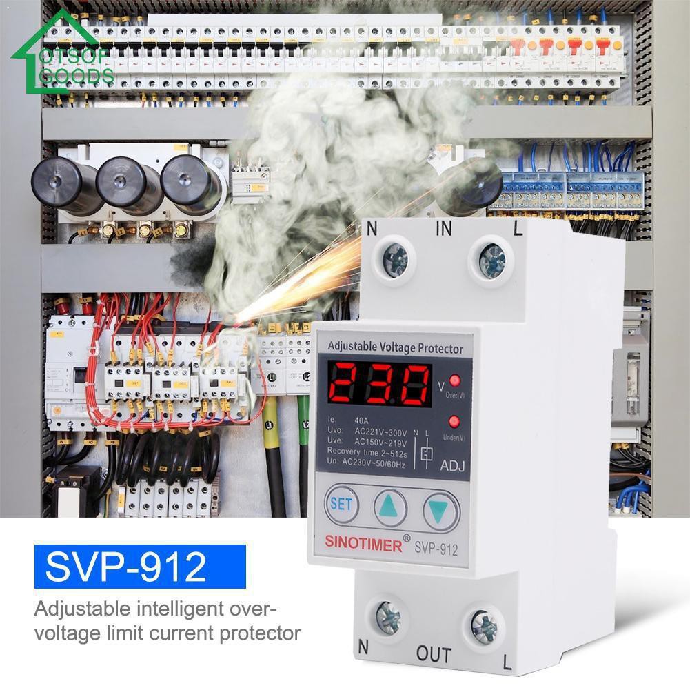 เครื่องรีเลย์svp-912-overvoltage-undervoltage-อุปกรณ์ป้องกันการกระตุ้น-ขายล่วงหน้า