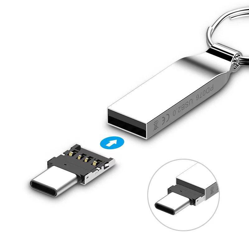 อะแดปเตอร์อุปกรณ์เชื่อมต่อ type - c android otg micro usb ขนาดเล็ก