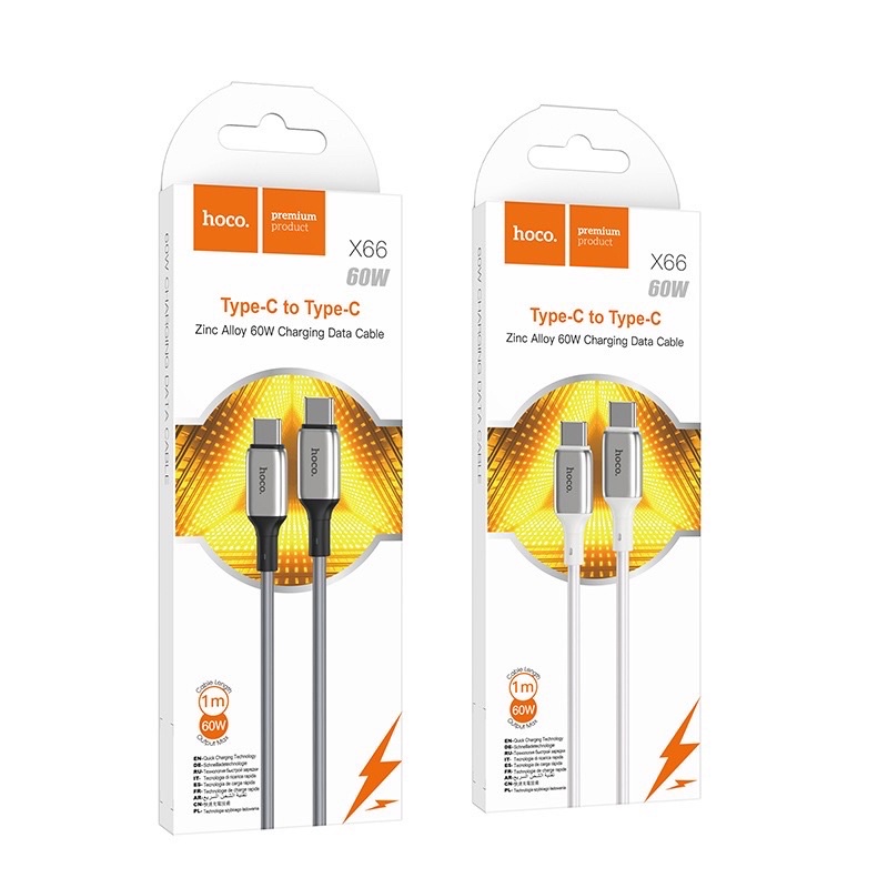สายชาร์จHOCO X66 USB 1m | Shopee Thailand