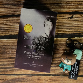 【หนังสือภาษาอังกฤษ】Emily Dickinsons Poems Three Series Pocket Size English Book Classic