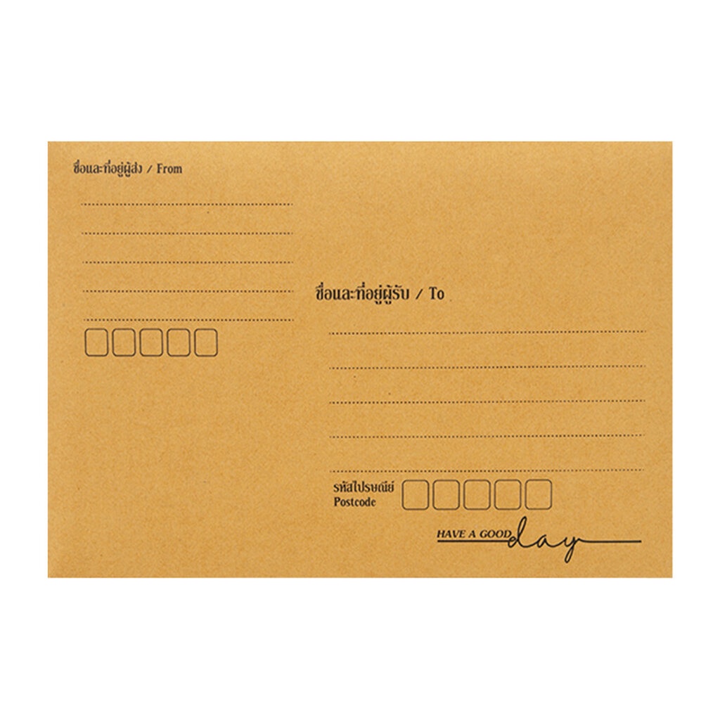 ภาพหน้าปกสินค้าซองกันกระแทกกระดาษ 5x8 นิ้ว สีน้ำตาล KA มีพิมพ์ (50 ซอง) A51 จากร้าน envelope2u บน Shopee