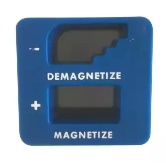 magnet-แม่เหล็ก-สำหรับถูอุปกรณ์-ให้เป็นขั้วแม่เหล็ก-magnetizer-demagnetizer-blue