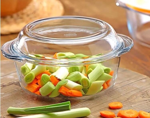 Iwaki Pyrex Japan หม้อแก้วพร้อมฝาปิดสำหรับไมโครเวฟ | Shopee Thailand
