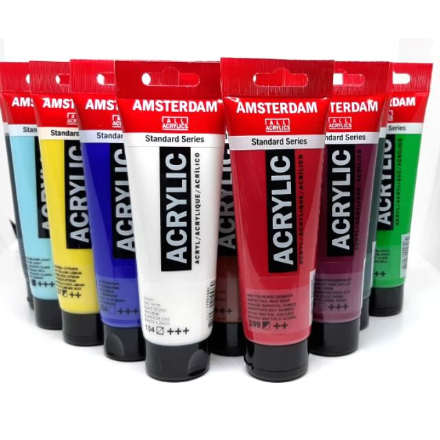 สีอะครีลิค-amsterdam-120ml-ราคาต่อหลอด