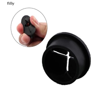 [FILLY] 2Pcs Flexible Silicone Cable Hole Cover Desk Cord Grommet Rubber Grommets DFG