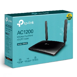 ภาพขนาดย่อของภาพหน้าปกสินค้าโปรแรง1.1 เร้าเตอร์ใส่ซิม 4G TP-LINK (Archer MR400) AC1200 4G Router Wifi รองรับ 4G ทุกเครือข่าย ประกัน 3 ปี จากร้าน hardware_corner บน Shopee