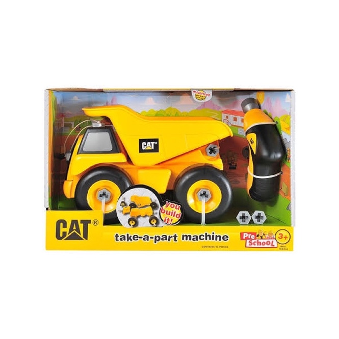 cat-take-a-part-machines-dump-truck