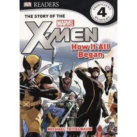 DKTODAY หนังสือ DK READERS 4 :THE STORY OF THE X-MEN HOW IT ALL BEGAN