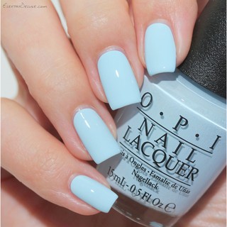 พร้อมส่ง OPI - Its a Boy (NLT75) ยาทาเล็บเนื้อครีม สีฟ้าอ่อนพาสเทล Baby Blue แท้ 100%