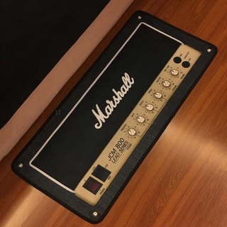 ( New Arrival ) พรมปูพื้นผ้าสักหลาดพิมพ์ลายกีตาร์ Marshall สําหรับตกแต่งบ้าน